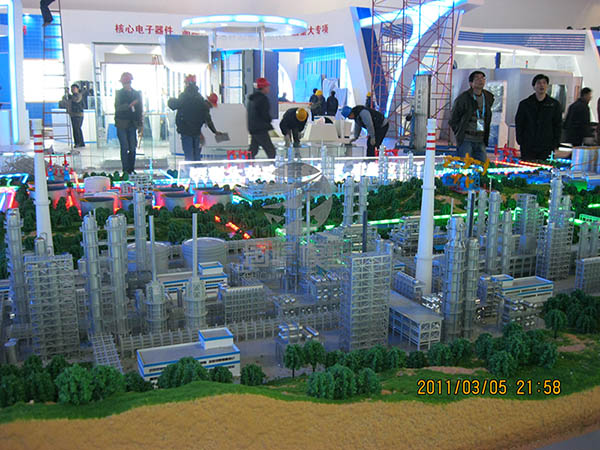 安岳县工业模型
