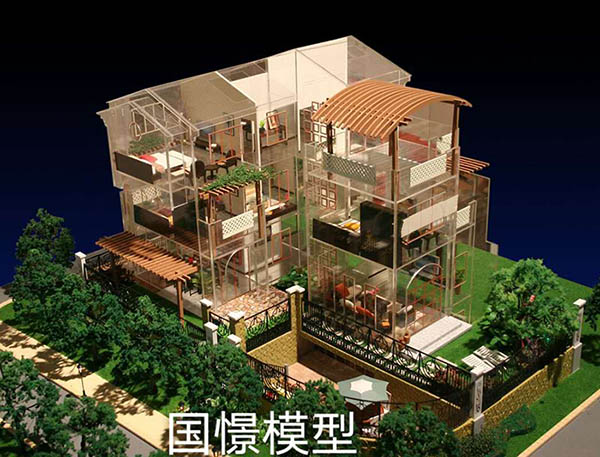 安岳县建筑模型
